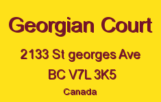 Georgian Court 2133 ST GEORGES V7L 3K5